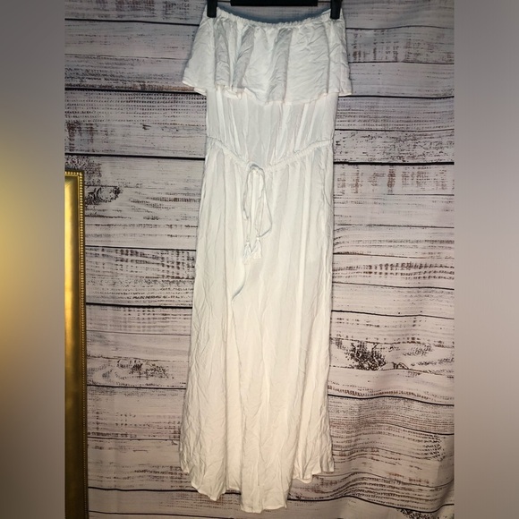 VENUS White Swim Coverup Jumpsuit XS NWOT - Picture 3 of 16